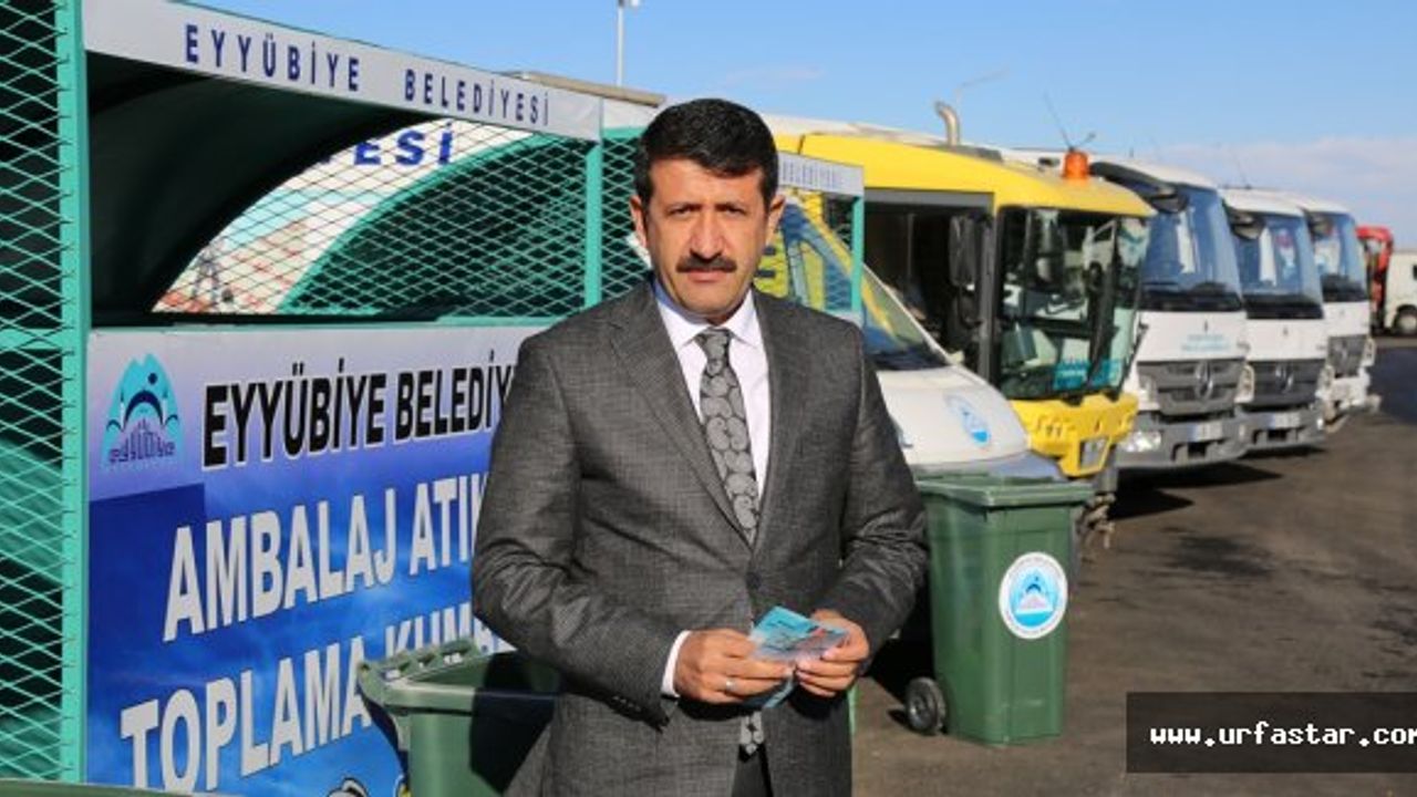 Eyyübiye Belediyesi, geri dönüşüm projesi başlatıyor