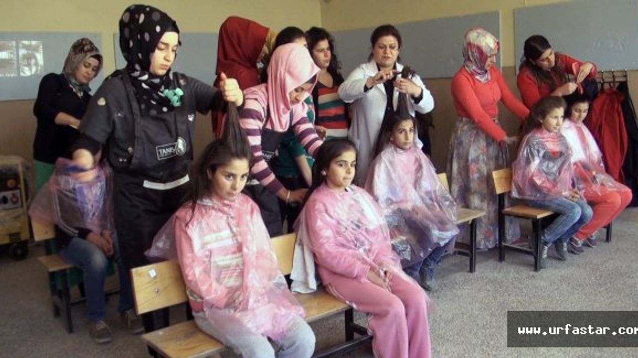 Hilvan Belediyesinden Kırsal Mahallelere Kuaförlük Hizmeti