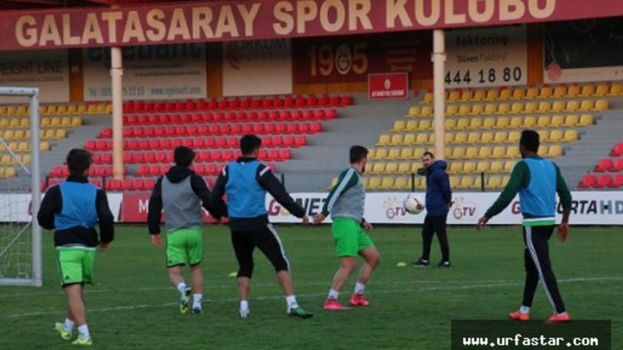 Şanlıurfaspor Florya’da çalıştı
