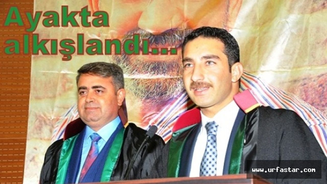 Yeni Baro Başkanı ilk avukatlık ruhsatını Eyüpoğlu'na verdi