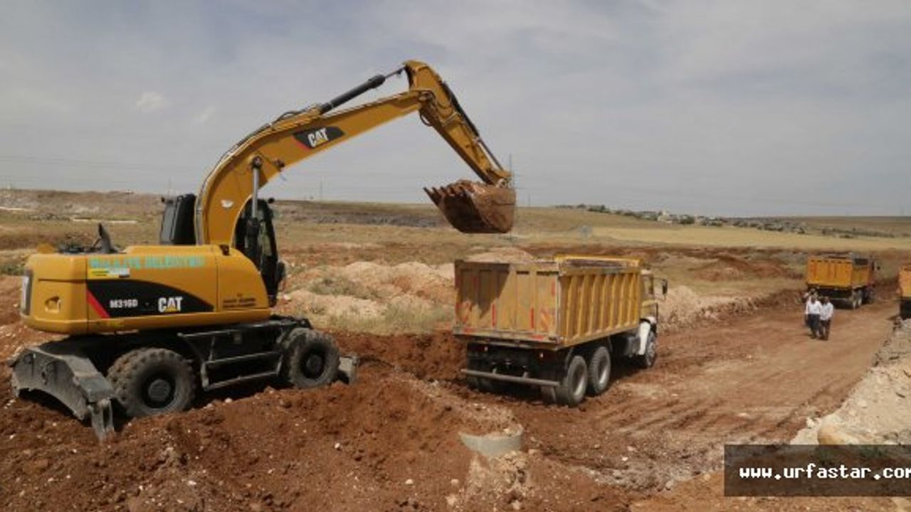 Haliliye Belediyesi dağ eteğine yeni yollar açıyor