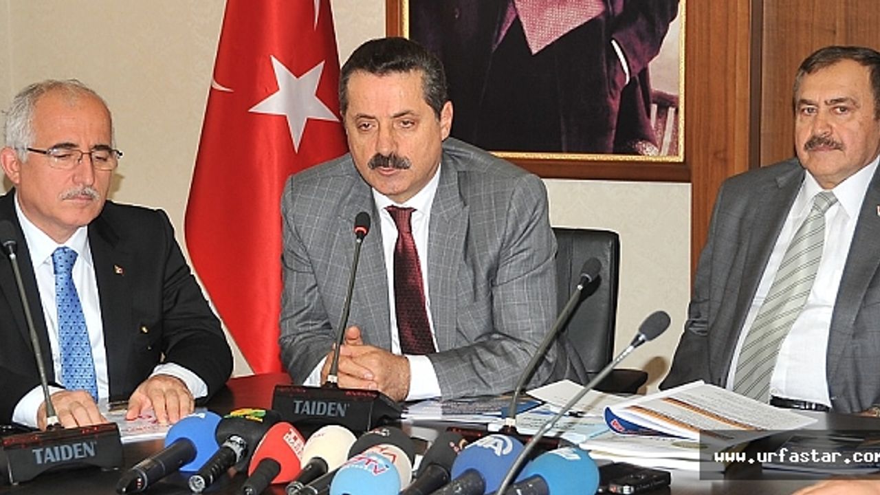 Bakanlar Urfa'da hangi müjdeyi verdiler...