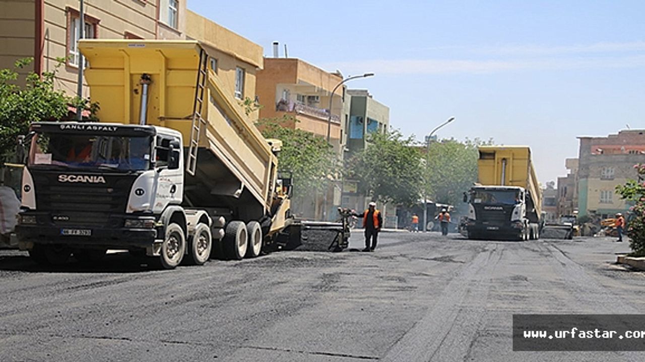 Büyükşehir Eyyübiye'de çalışmalarını sürdürüyor