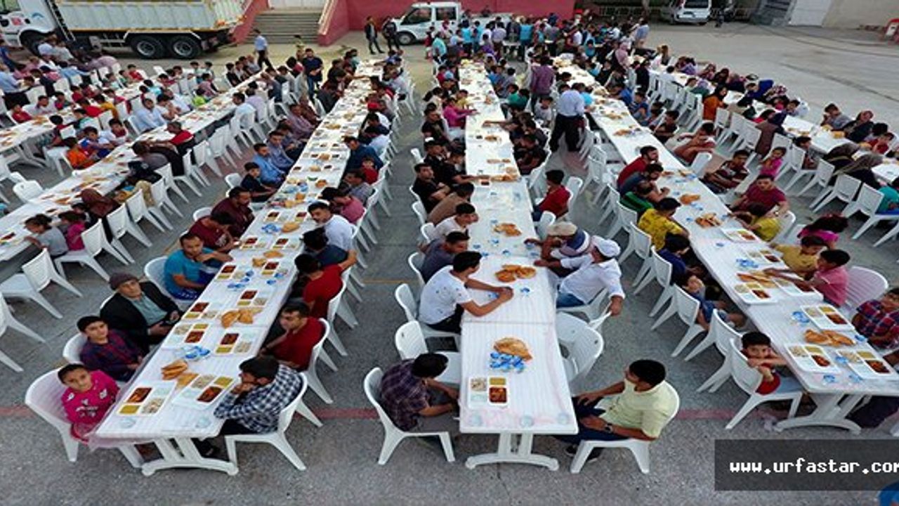 Ceylanpınar'da Ramazan coşkusu sürüyor