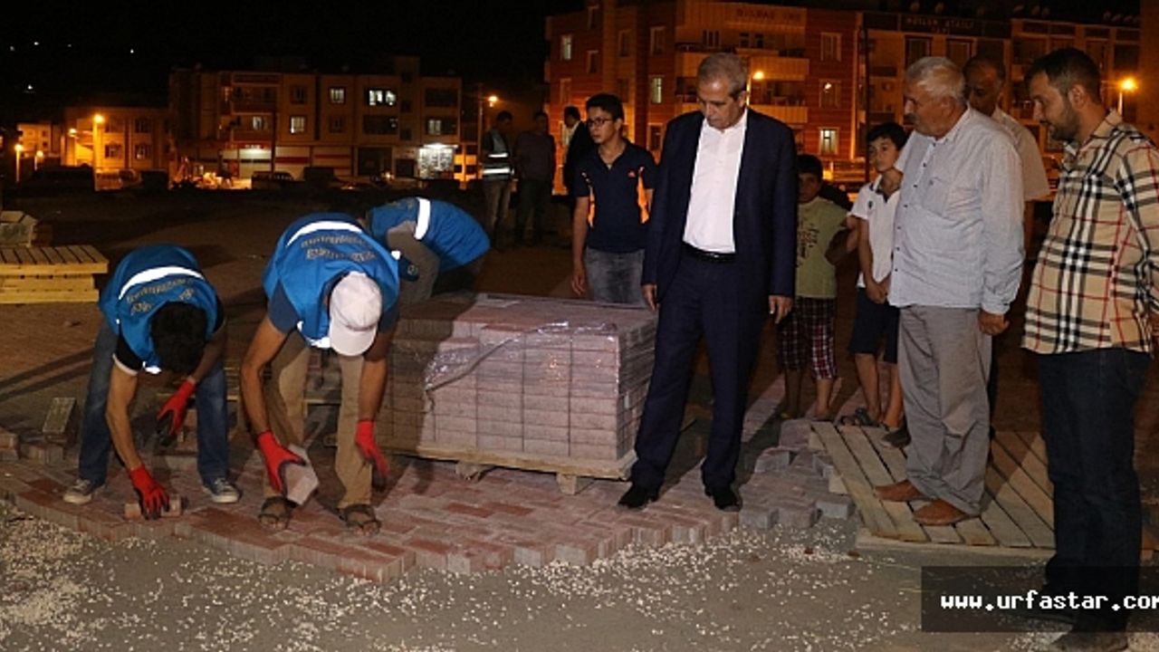 Demirkol, 7 yeni parkın çalışmalarını inceledi