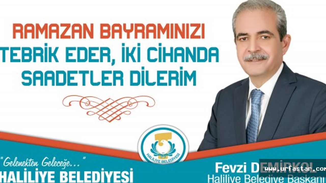Demirkol:" Barış ve huzur diliyorum"...