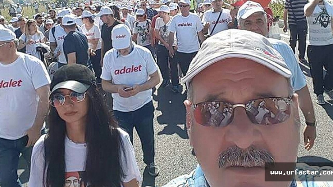 Urfa'dan CHP'nin yürüyüşüne destek