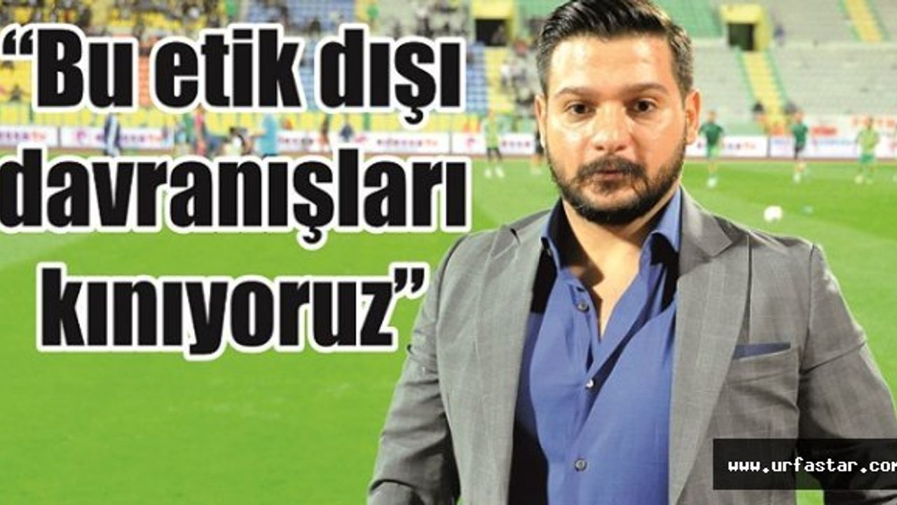 Urfaspor'da atışmalar devam ediyor...