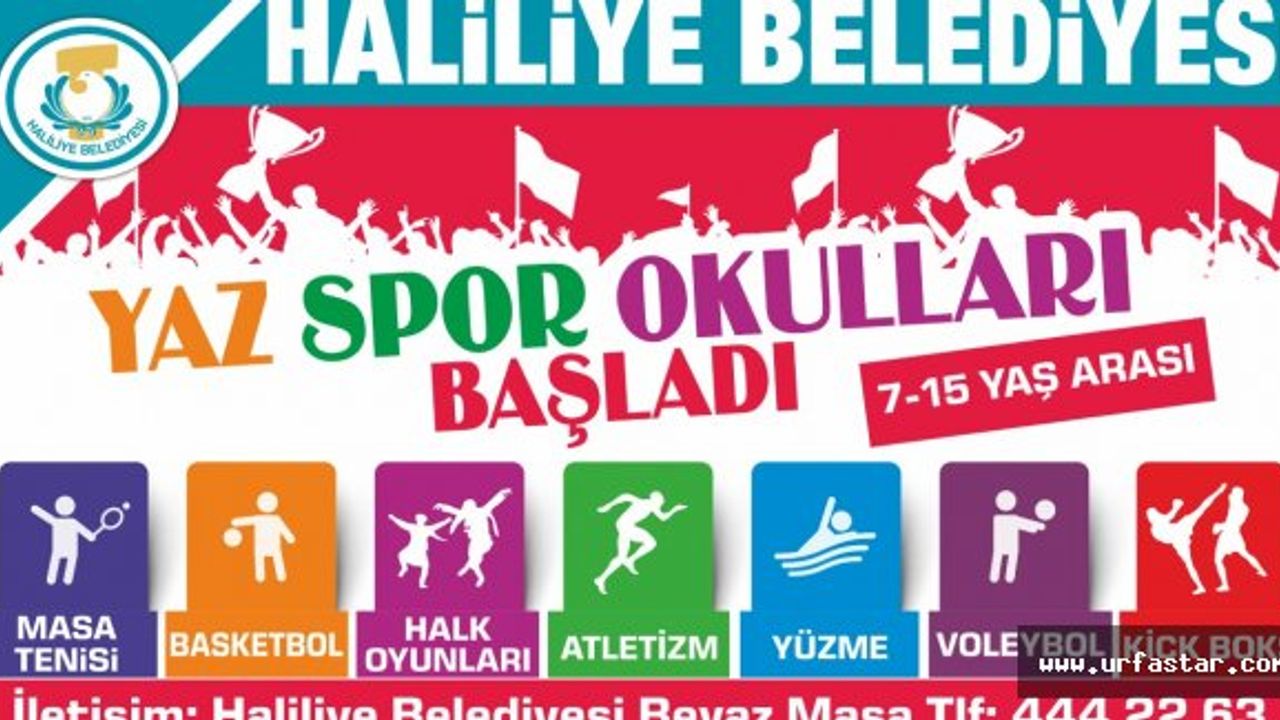 Yaz spor okulları başlıyor
