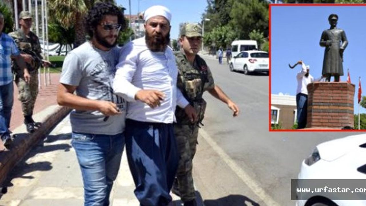 Atatürk heykeli saldırganı beyin yakıyor