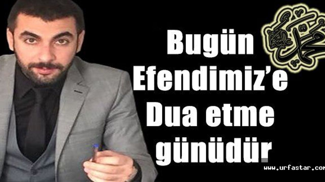 Bülbül, Allah'ın elçisine ne kadar dua etsek azdır.