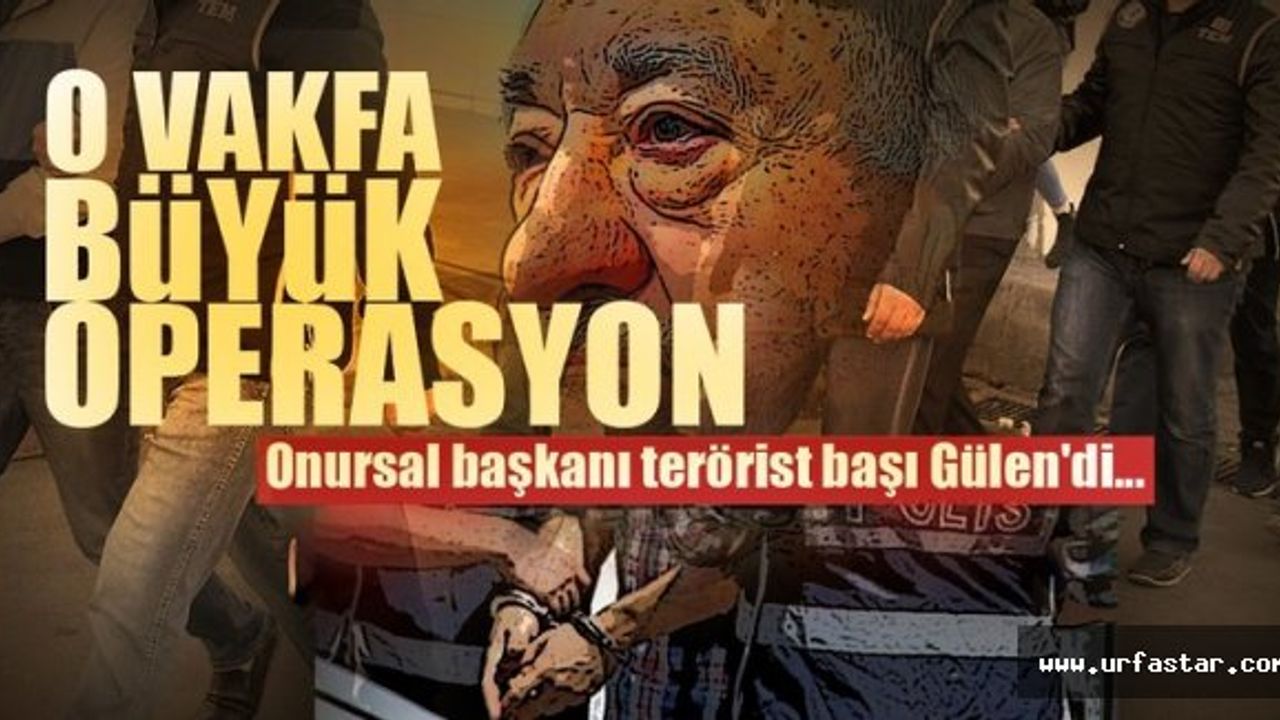 Gazeteciler ve Yazarlar Vakfı yöneticilerine operasyon