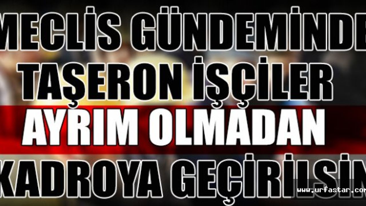 Mecliste tekrar gündeme geldi