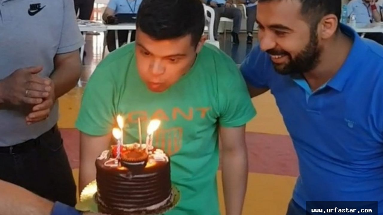 Dawn Sendromlu sporcuya sürpriz yaptılar...