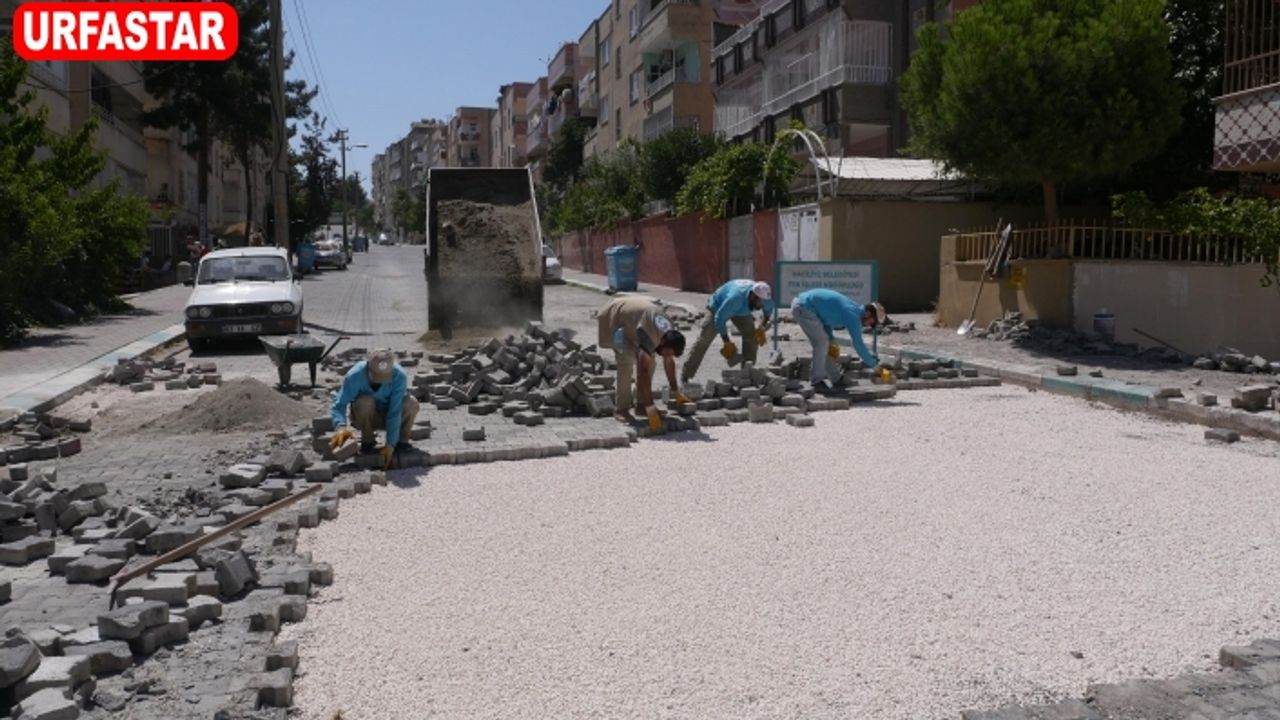 Haliliye'de üst yapı çalışmaları sürüyor
