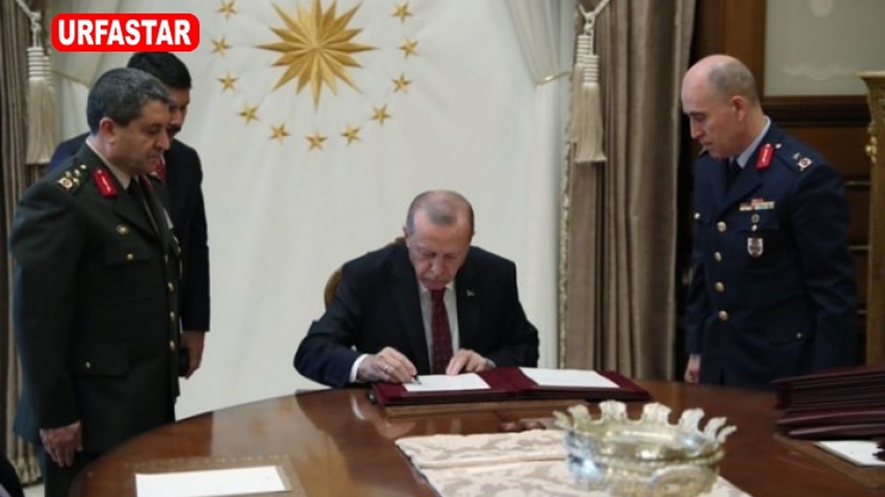 Erdoğan'ın imzasıyla terfi eden isimler...