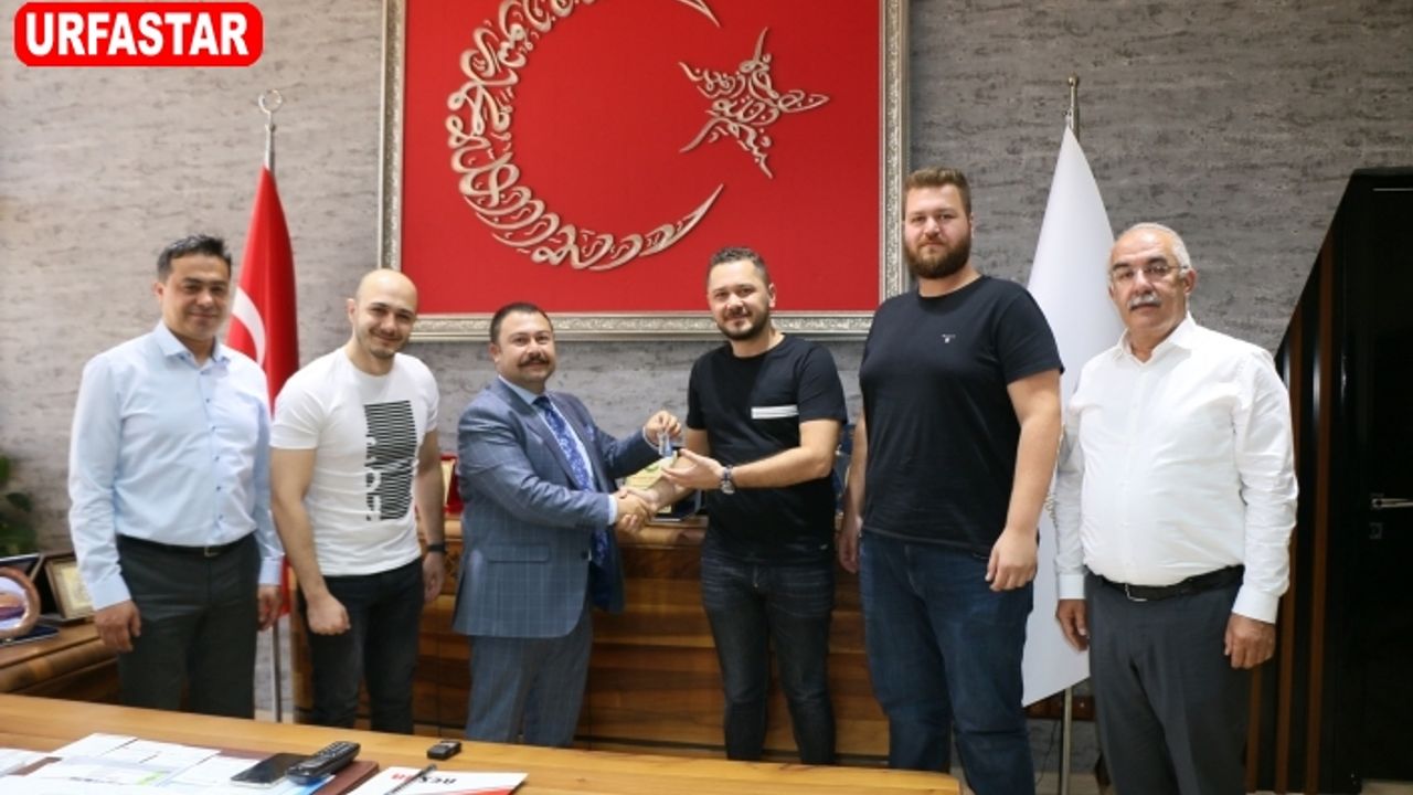 Urfa OSB'de ilk anahtar teslimi yapıldı...