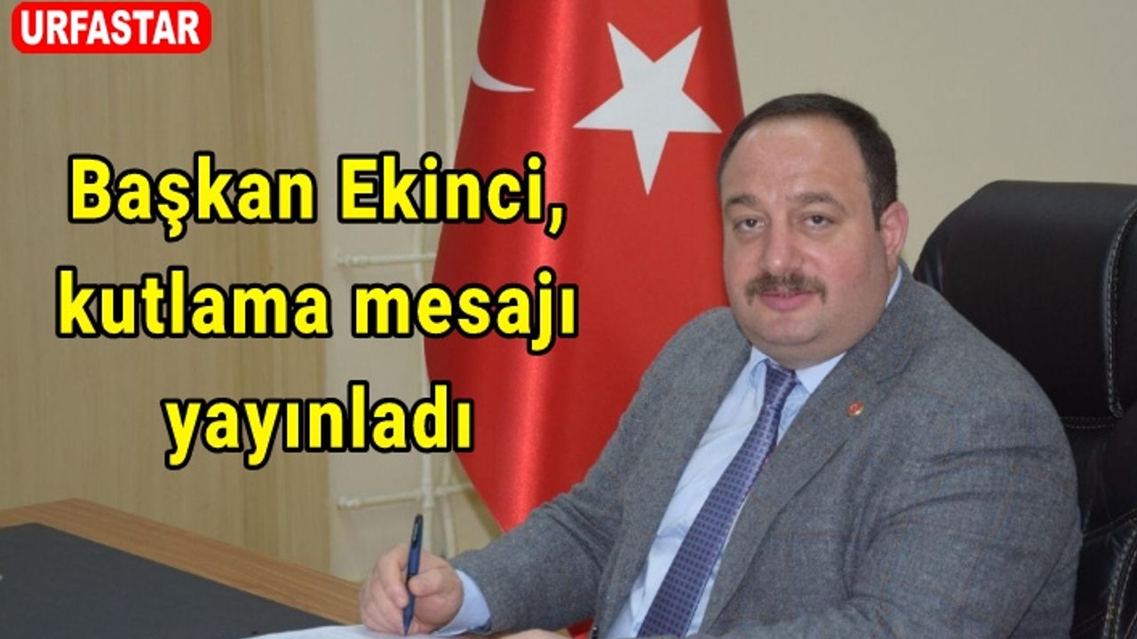 Başkan Ekinci, Anneler Günü'nü kutladı