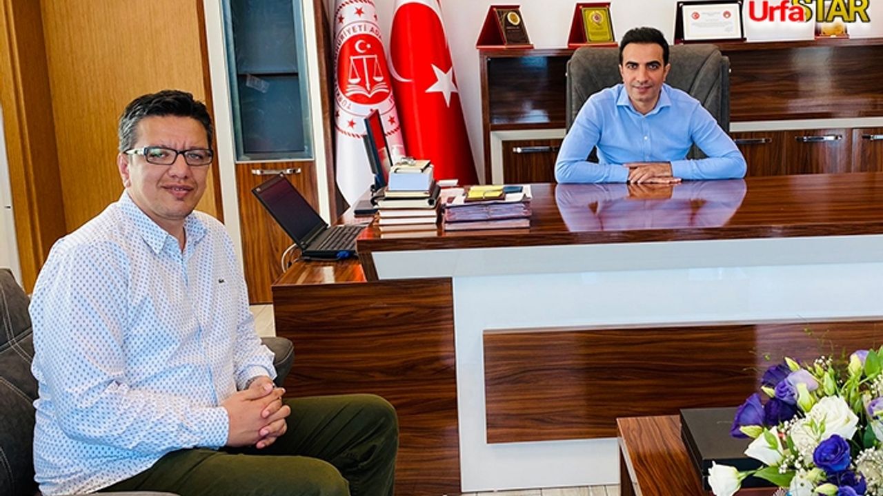 Albayrak, Urfalı Başsavcı Özkan'ı ziyaret etti