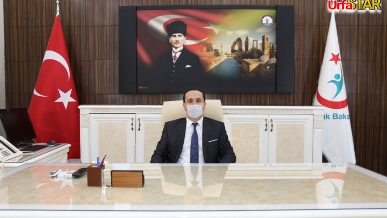 Sağlık İl Müdürü'nden Urfalılara bayram uyarısı!