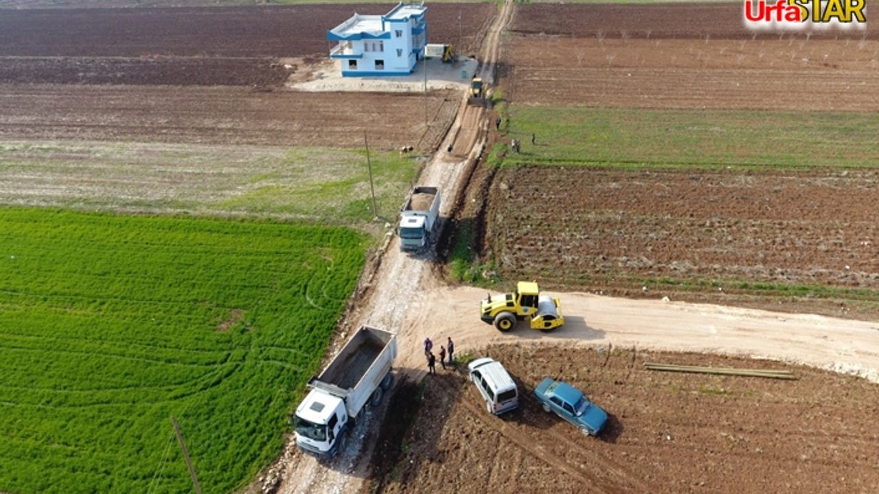 Bozova kırsalında çalışmalar aralıksız sürüyor