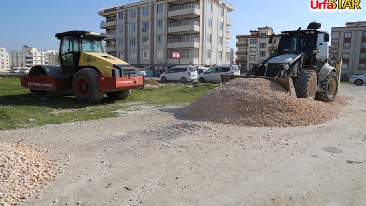 Haliliye kırsalında 5 ayrı noktada çalışma...