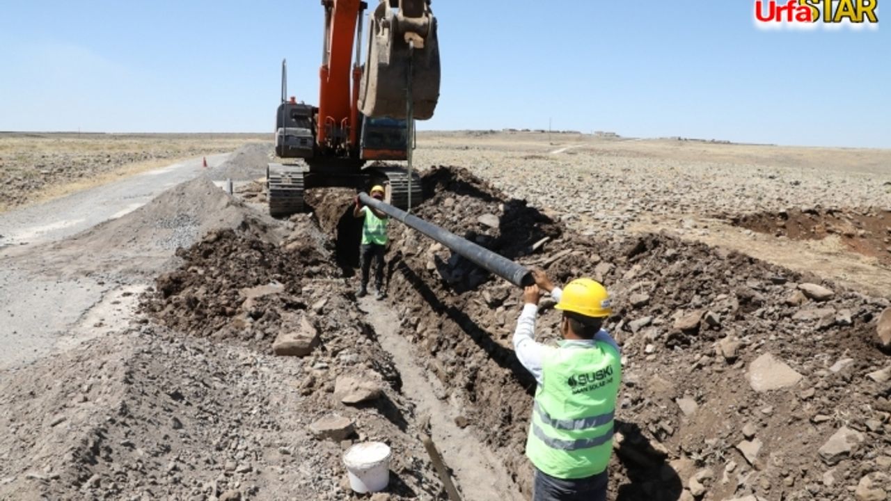 Siverek kırsalında içme suyu sıkıntısı tarihe gömüldü
