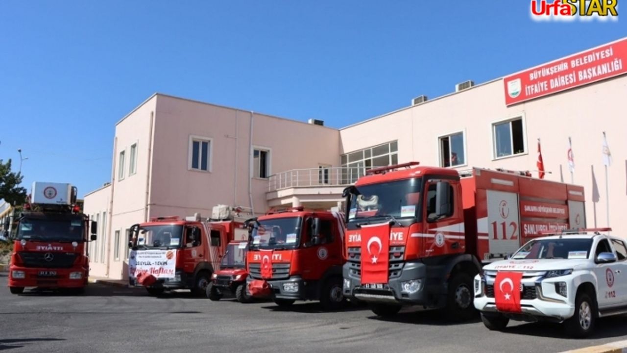 Urfa itfaiyesinin 2020 yılı raporu açıklandı