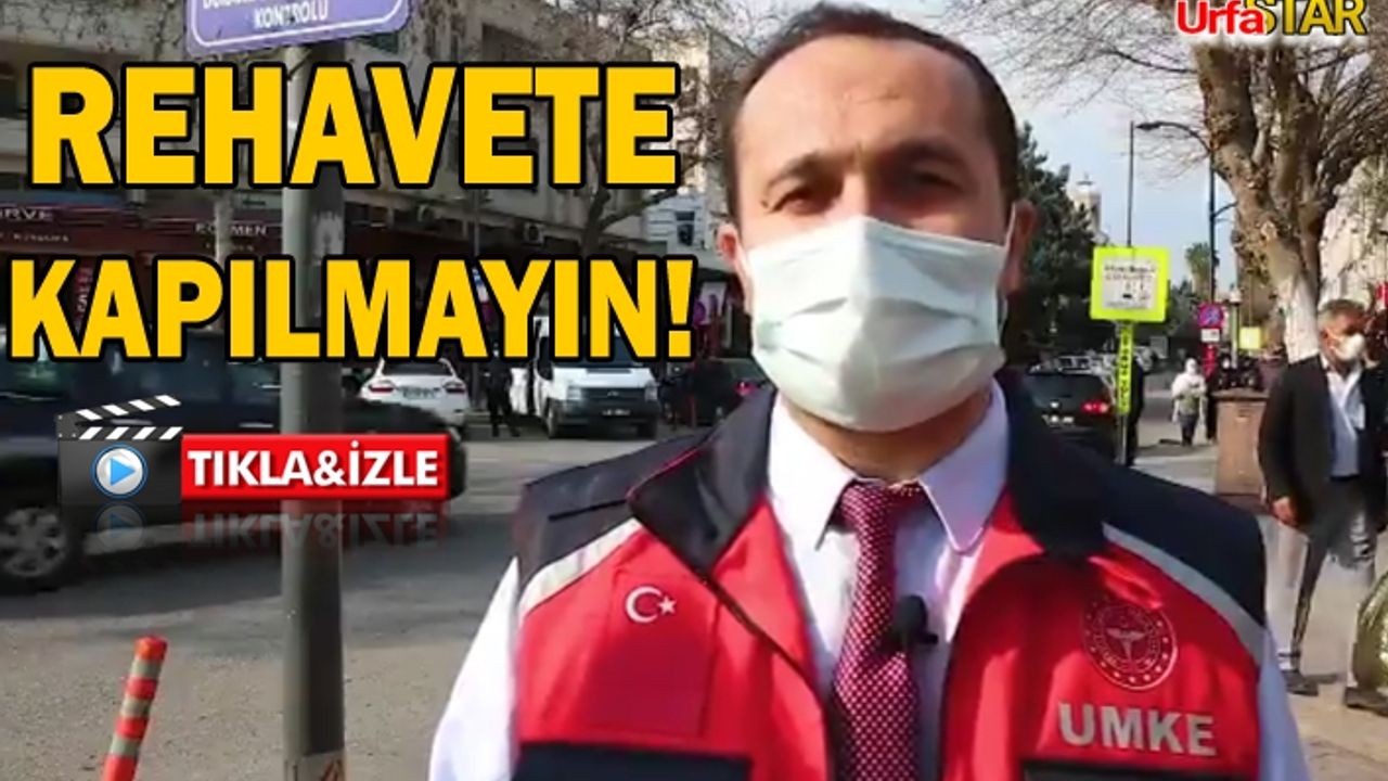 Erkuş sahaya inip esnaf ve vatandaşı uyardı!.