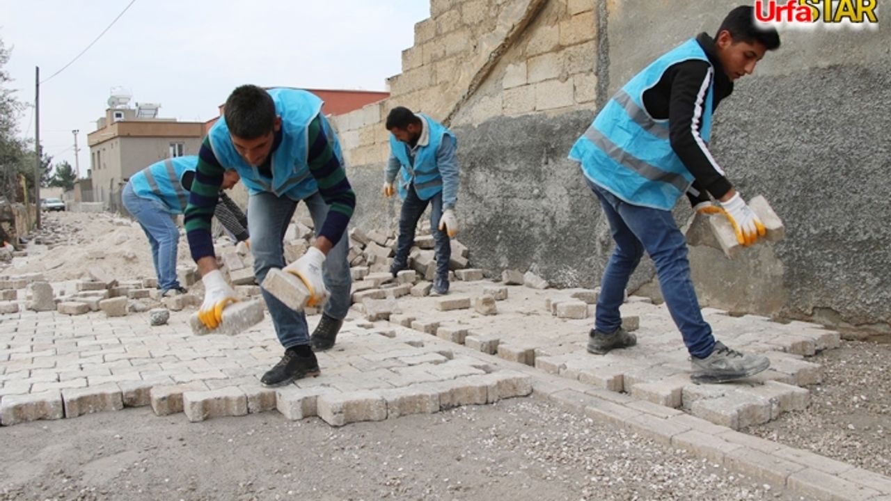 Haliliye'de 3 mahallede üst yapı çalışmaları sürüyor