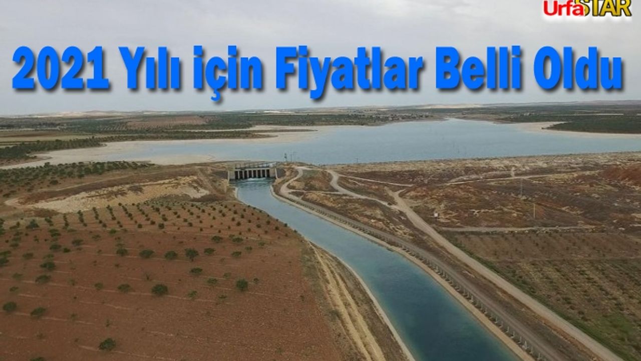 Müjde! Suruç Ovası'na su bırakılıyor...