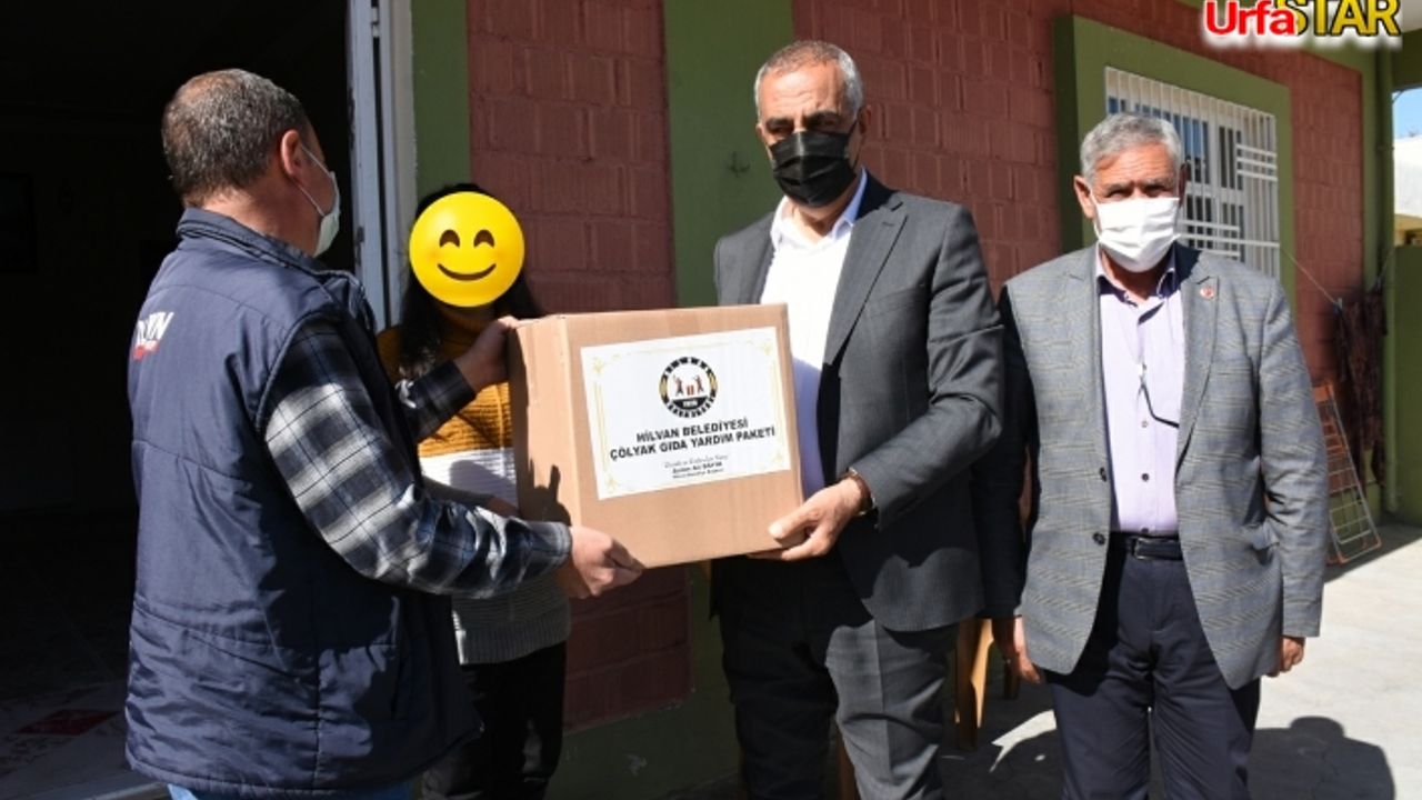 Hilvan Belediyesi'nden Çölyak hastalarına yardım