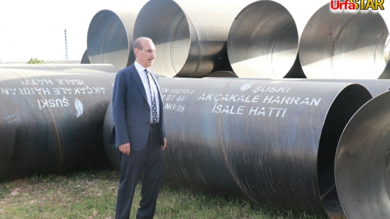 Temiz su ile Akçakale teminat altına alındı