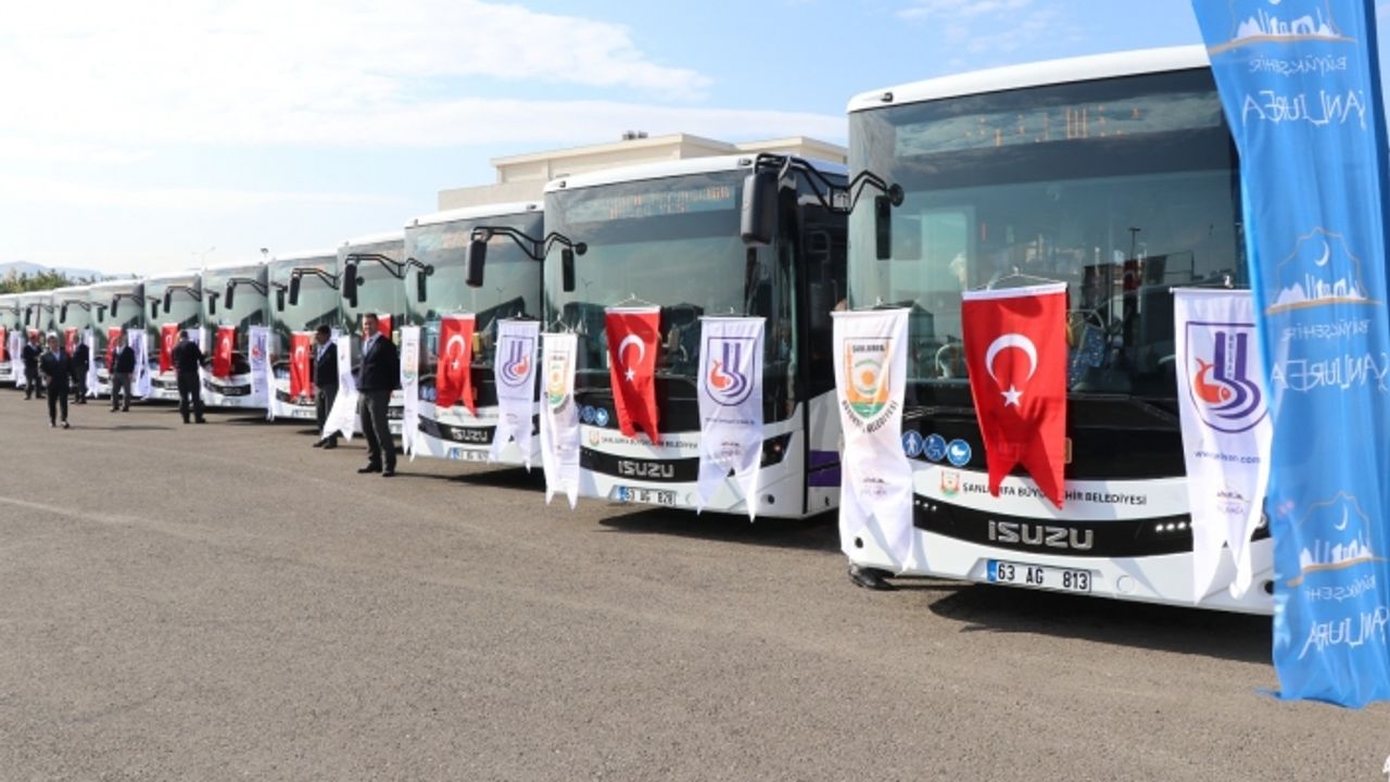 Urfa'da toplu taşıma ücretsiz olacak