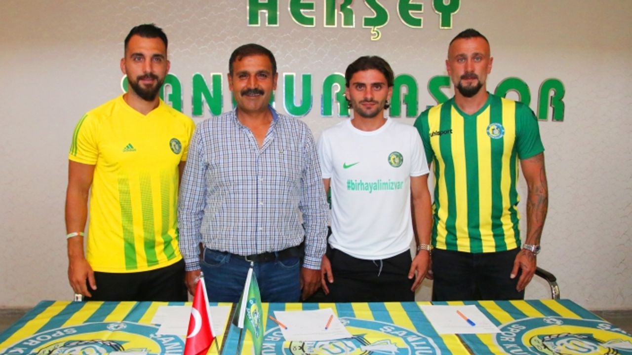 Urfaspor'dan 3 transfer birden...