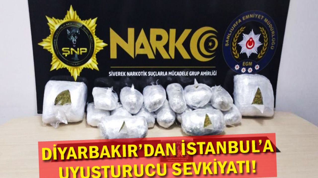 Araç ve şahıs Siverek'te yakalandı