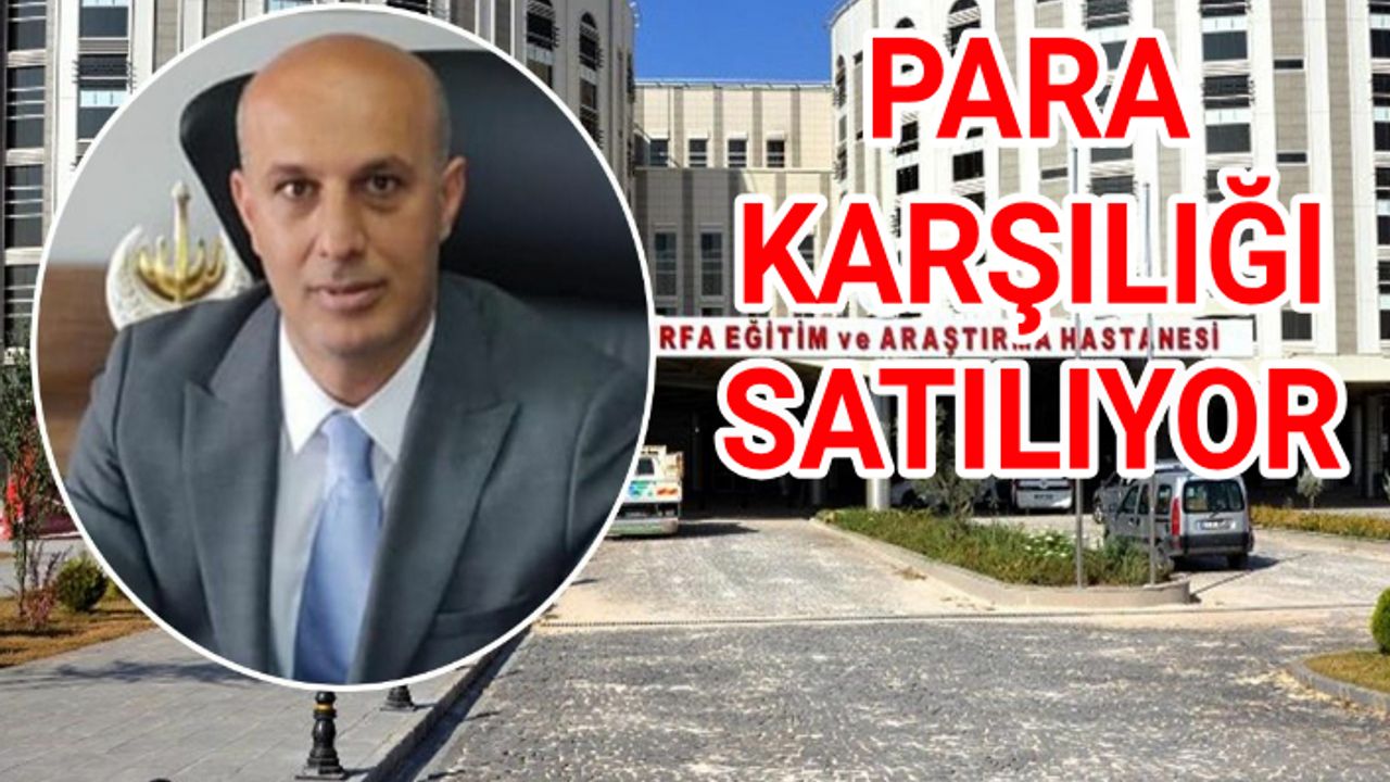 Eyyübiye'de ki hastaneyle ilgili flaş iddia!