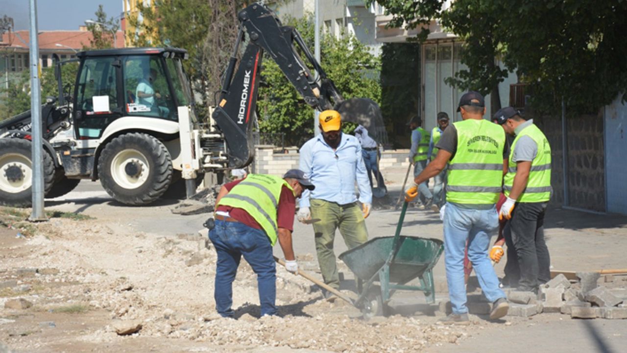 Siverek'te üst yapı çalışmaları sürüyor