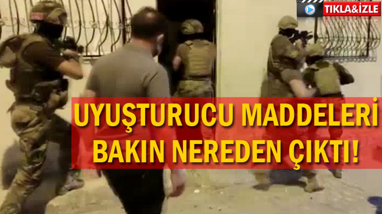Urfa Emniyeti 3 ilçede operasyon düzenlendi