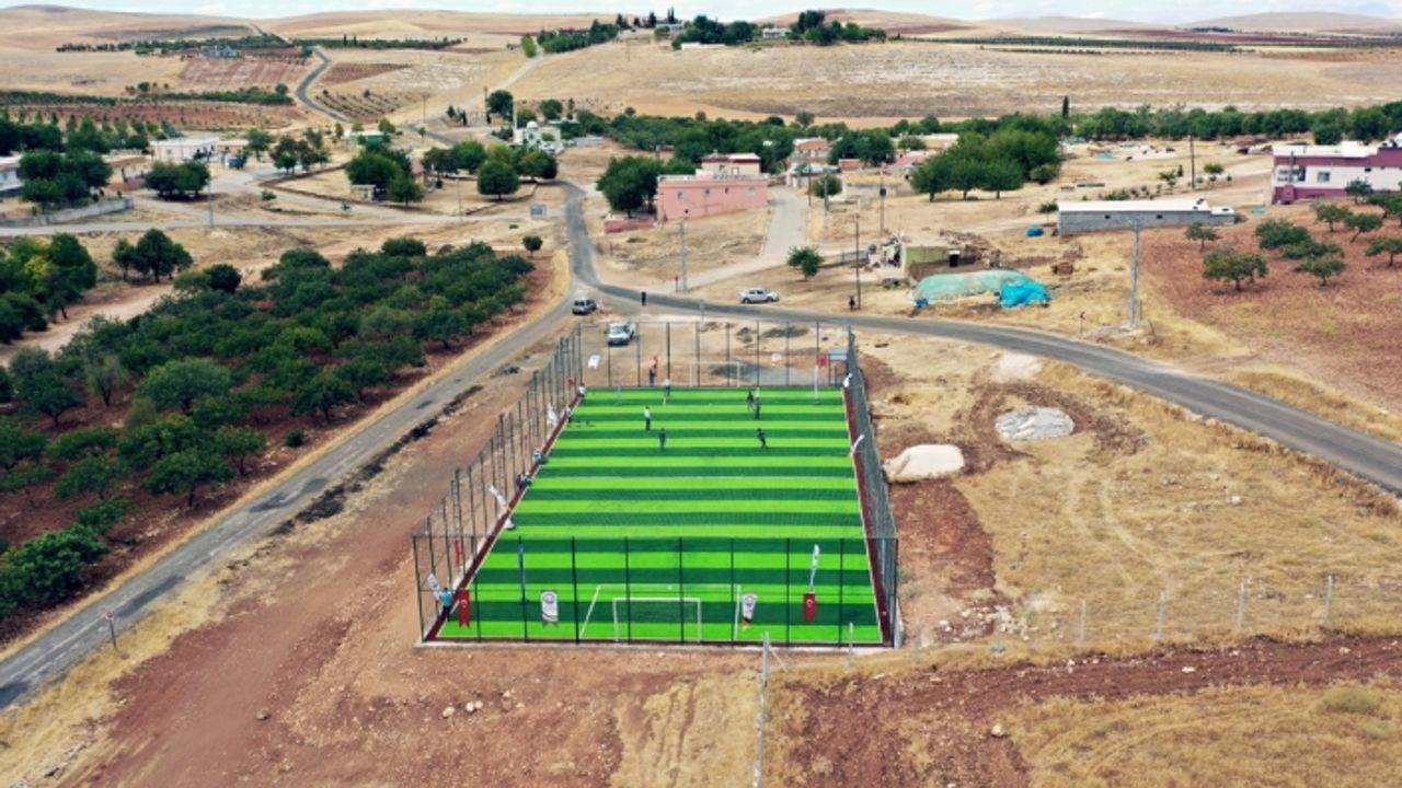 Hilvan kırsalını renklendiren projeler...