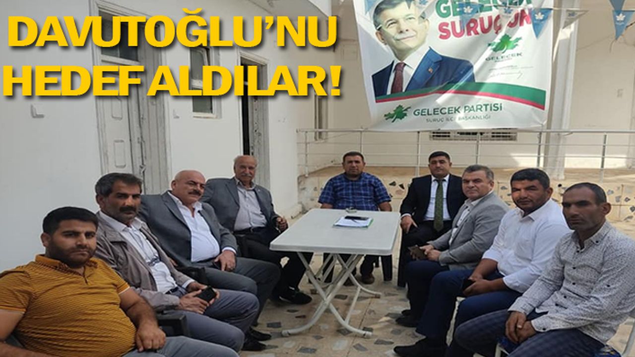 Suruç'ta Gelecek Partisi'ne saldırı!