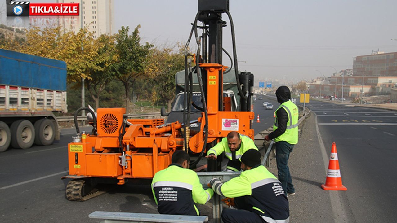 Büyükşehir Akabe yoluna önlem alıyor