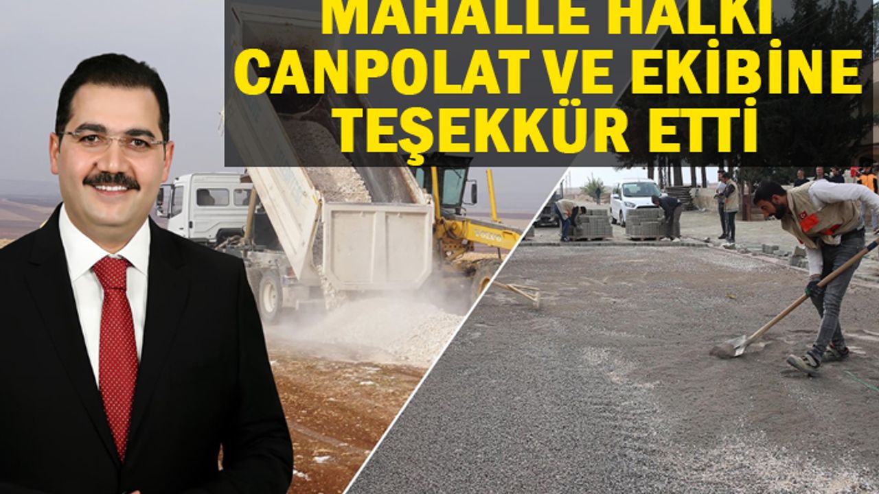 Haliliye'nin kırsal mahallelerinde çalışmalar sürüyor