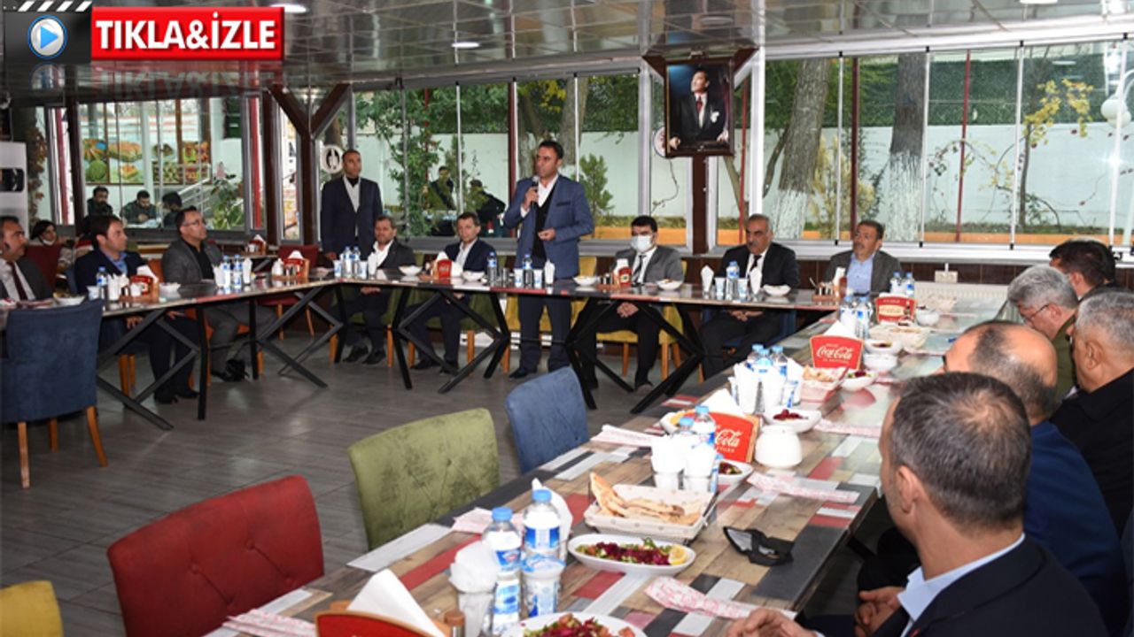 Hilvan'da eğitime destek için olağan toplantı yapıldı