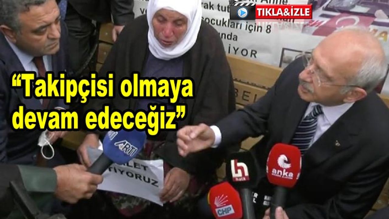 Kılıçdaroğlu, Şenyaşar Ailesi'ni ziyaret etti