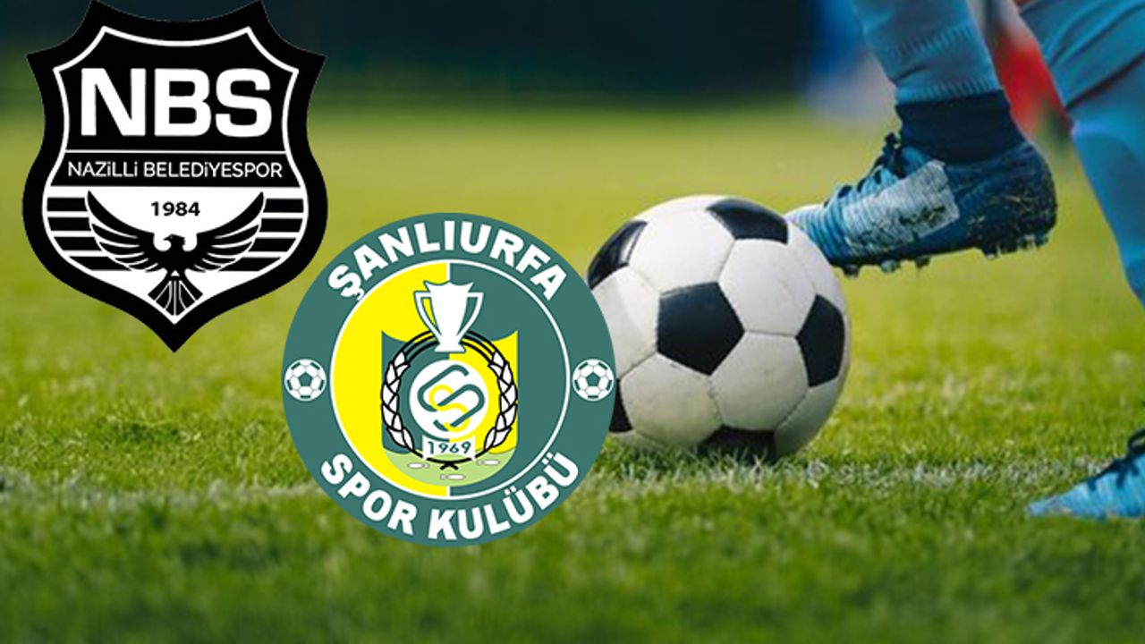 Nazilli-Urfaspor maçının hakemi belli oldu