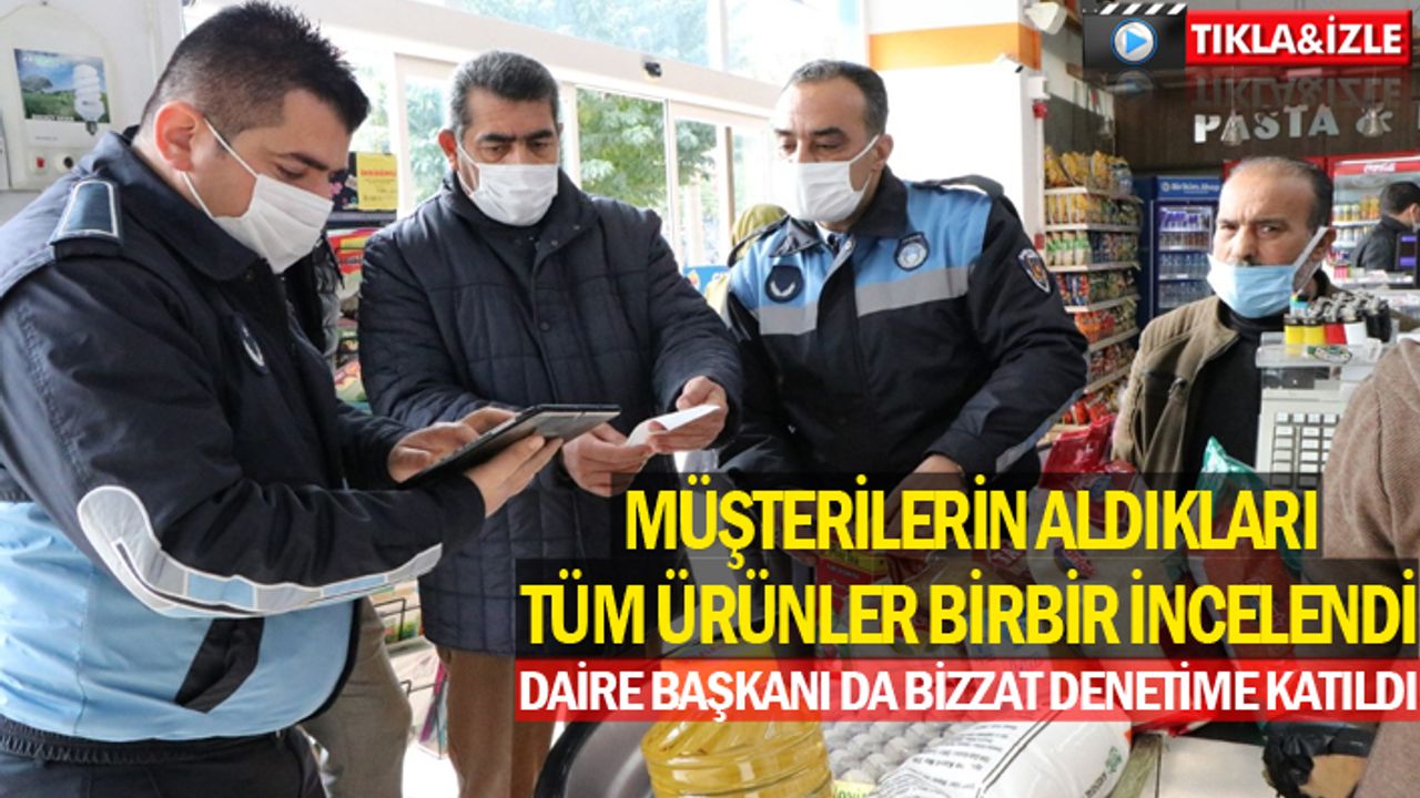 Urfa BŞB Zabıta ekiplerinden sıkı denetim...