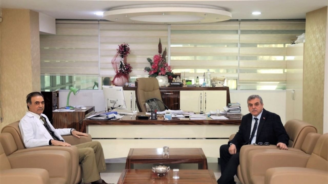 Beyazgül, Meydan Hastanesi'ni ziyaret etti