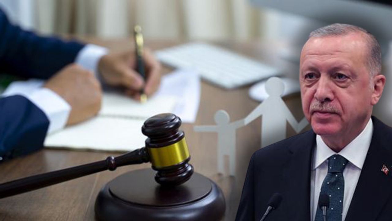 Erdoğan'a sunuldu! Yeni nafaka kanunu geliyor