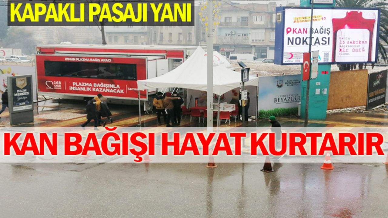 Haydi Urfalılar, Kan Bağışı'na davetlisiniz...